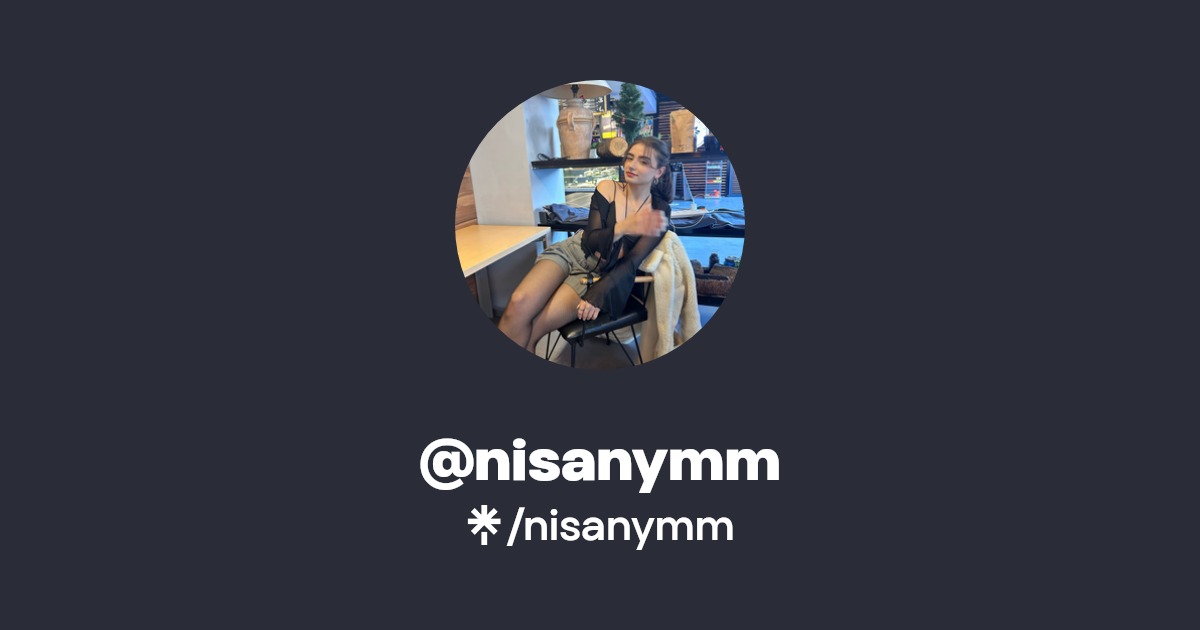 nisanymm - Find @nisanymm Onlyfans - Linktree