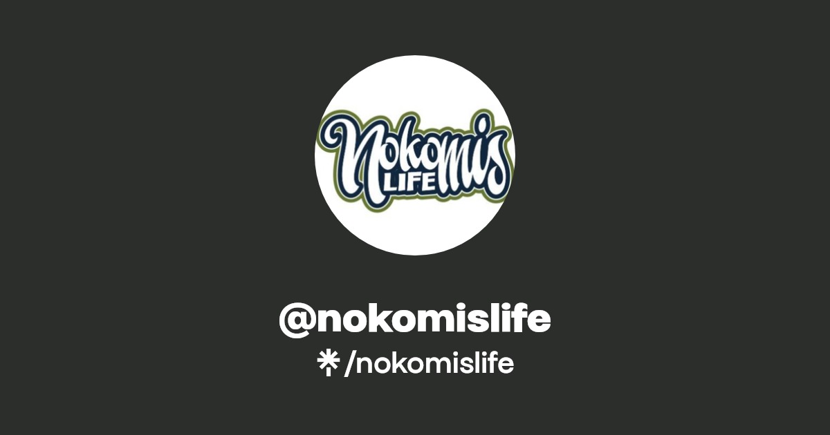 nokomislife Instagram, Facebook Linktree