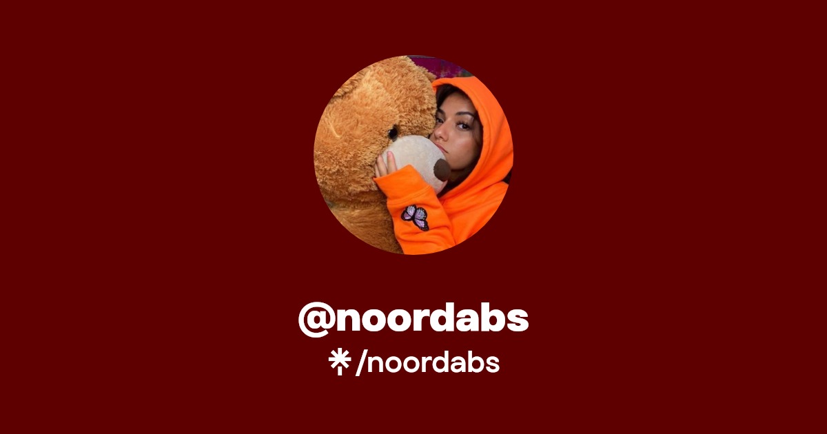 noordabs | Instagram | Linktree