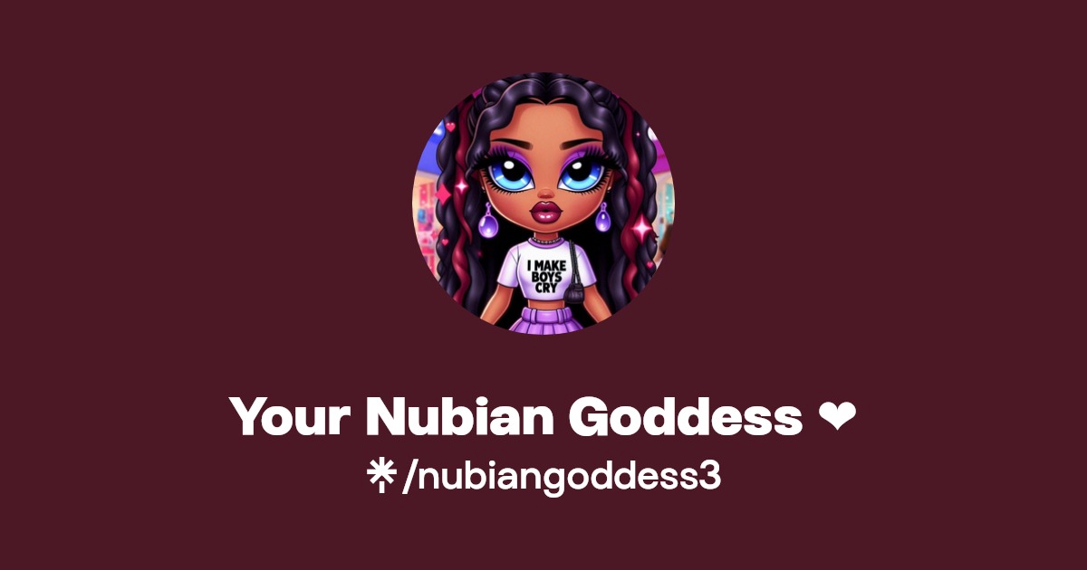 Your Nubian Goddess ️ - Find Your Nubian Goddess ️ Onlyfans - Linktree