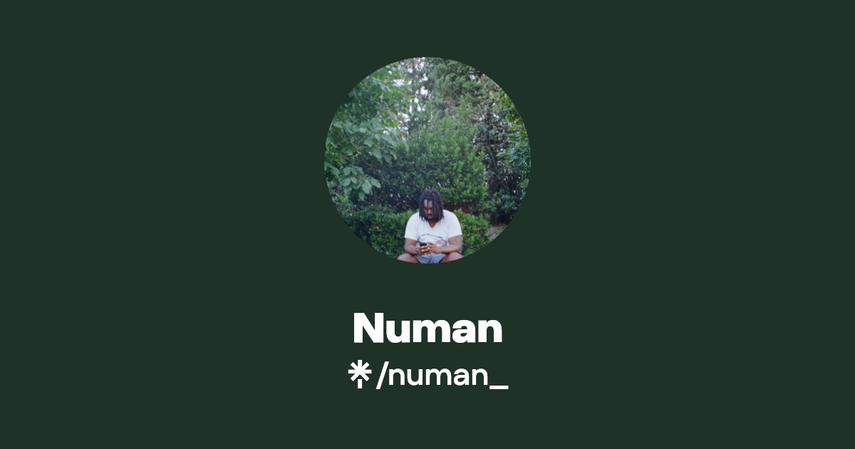 numan_ Listen on YouTube, Spotify Linktree