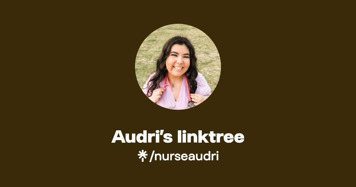 Audri’s linktree | Linktree