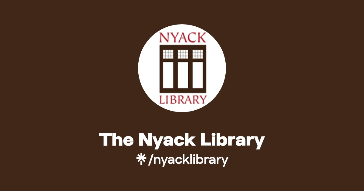 The Nyack Library Facebook, TikTok Linktree