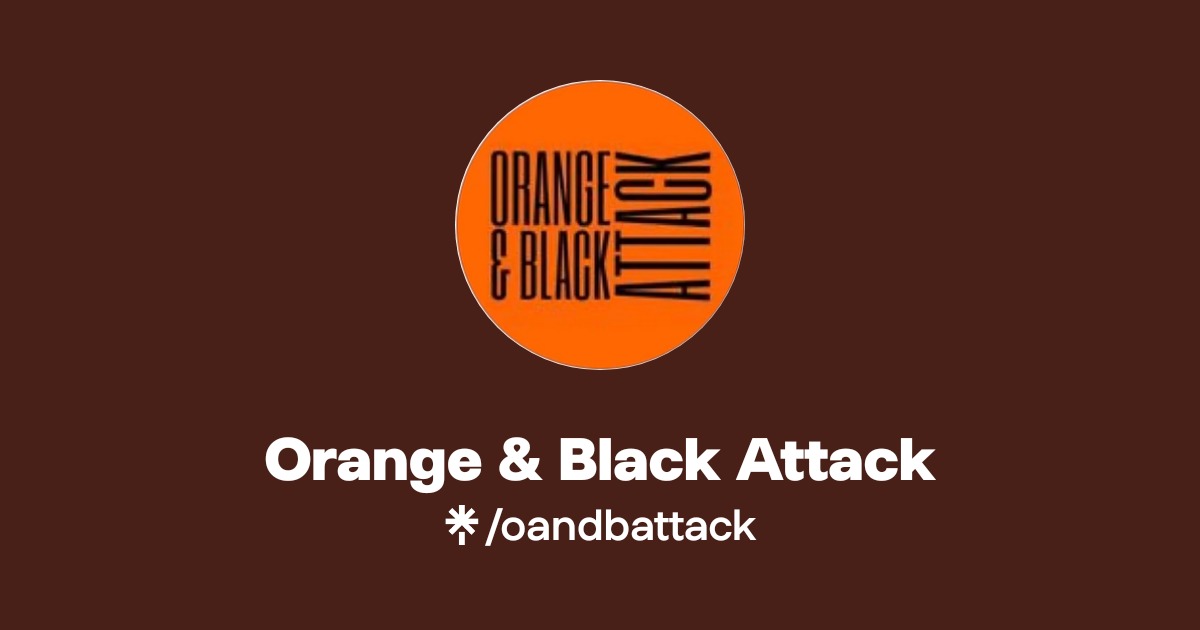 Orange & Black Attack | Linktree