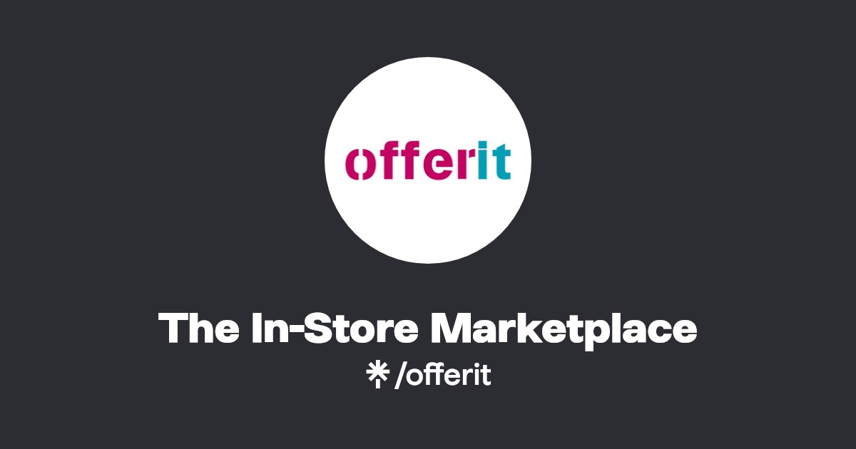 The InStore Marketplace Instagram, Facebook, TikTok Linktree