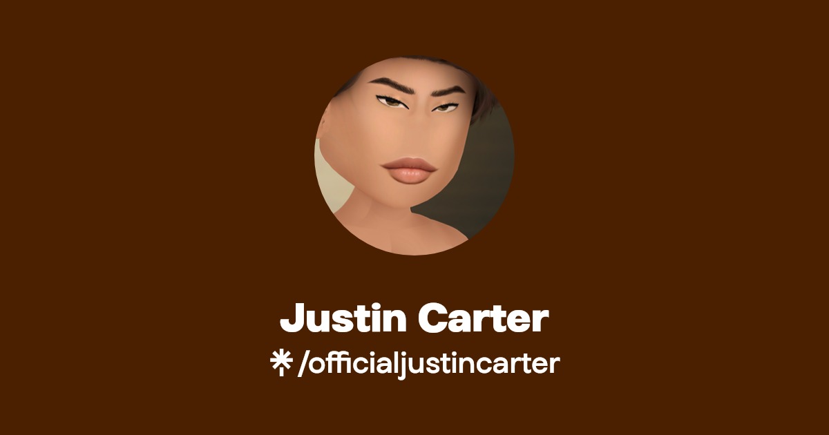 Justin Carter | Twitter | Linktree