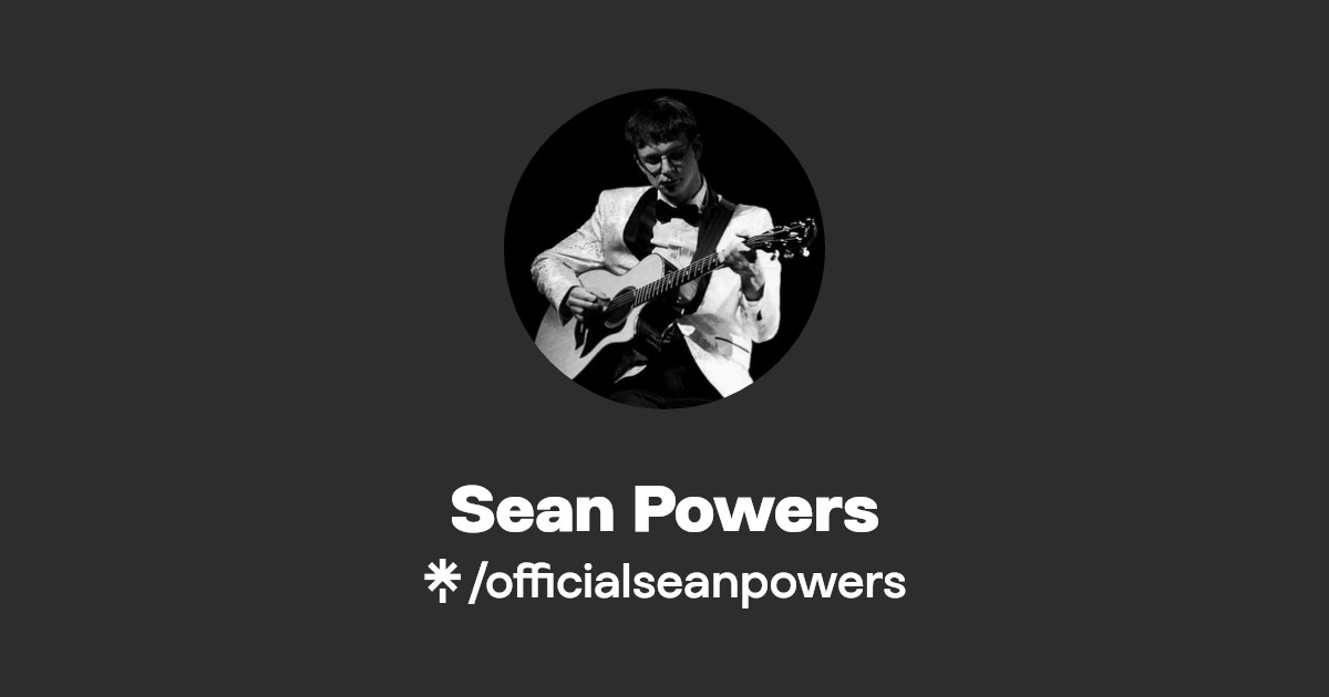 Sean Powers Instagram, Facebook Linktree