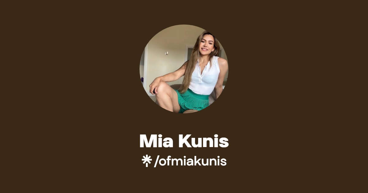 Mia Kunis - Find Mia Kunis Onlyfans - Linktree