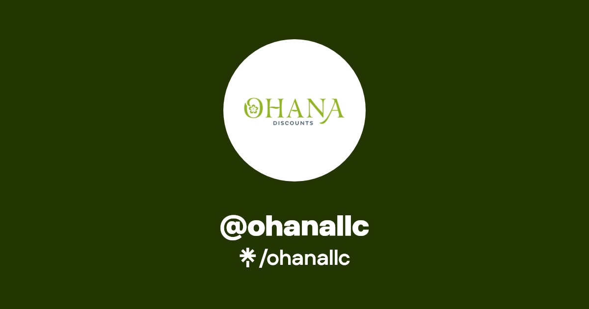 ohanallc Facebook Linktree