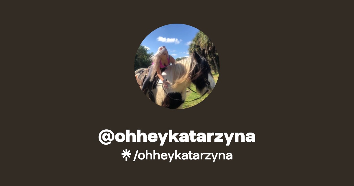 ohheykatarzyna - Find @ohheykatarzyna Onlyfans - Linktree