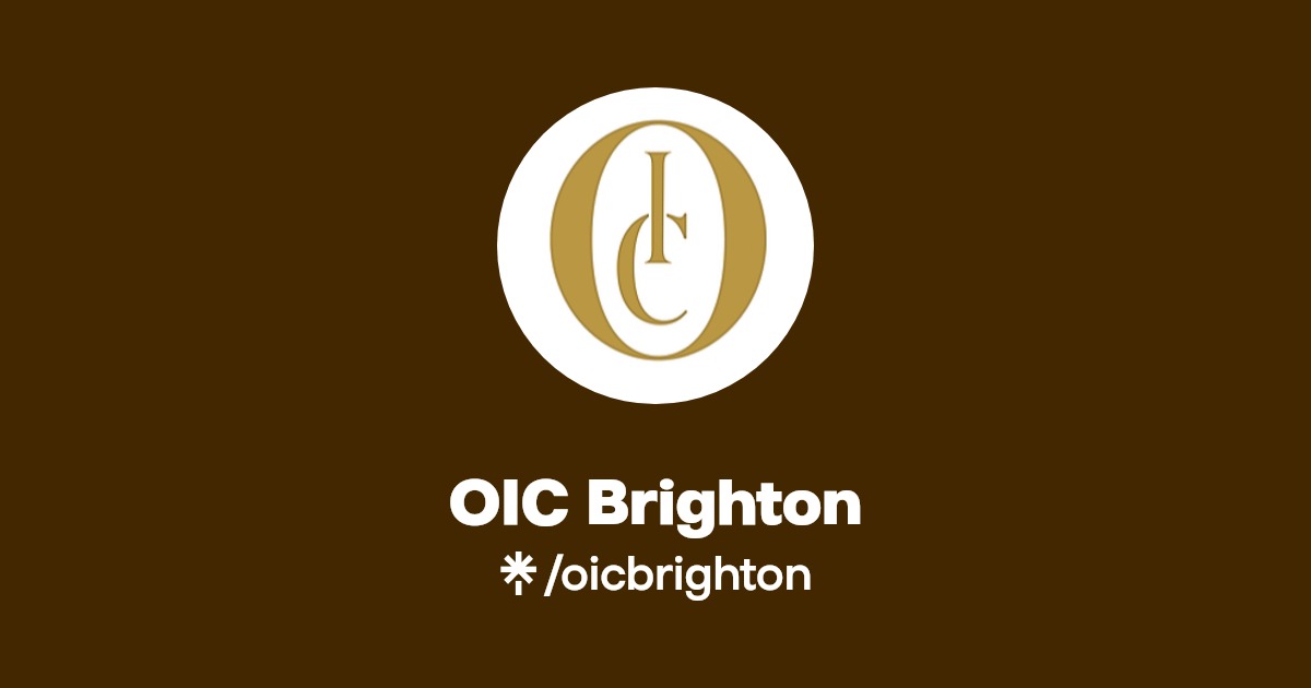 OIC Brighton Instagram, Facebook Linktree