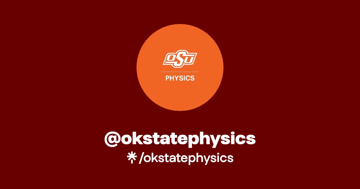 okstatephysics Instagram, Facebook Linktree