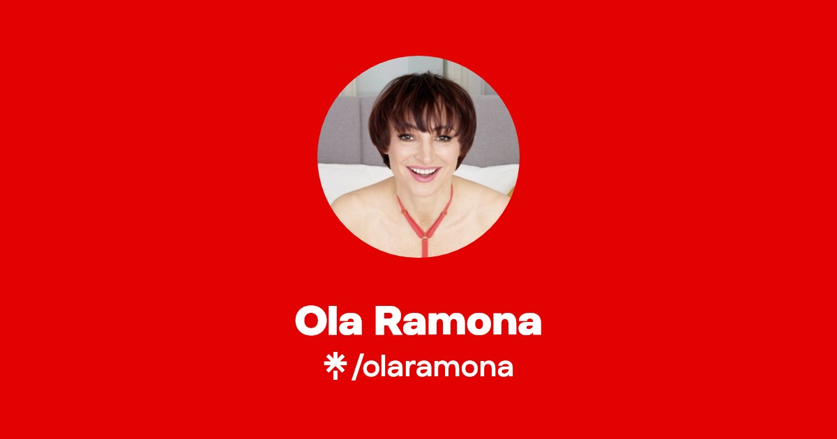 Ola Ramona - Find Ola Ramona Onlyfans - Linktree