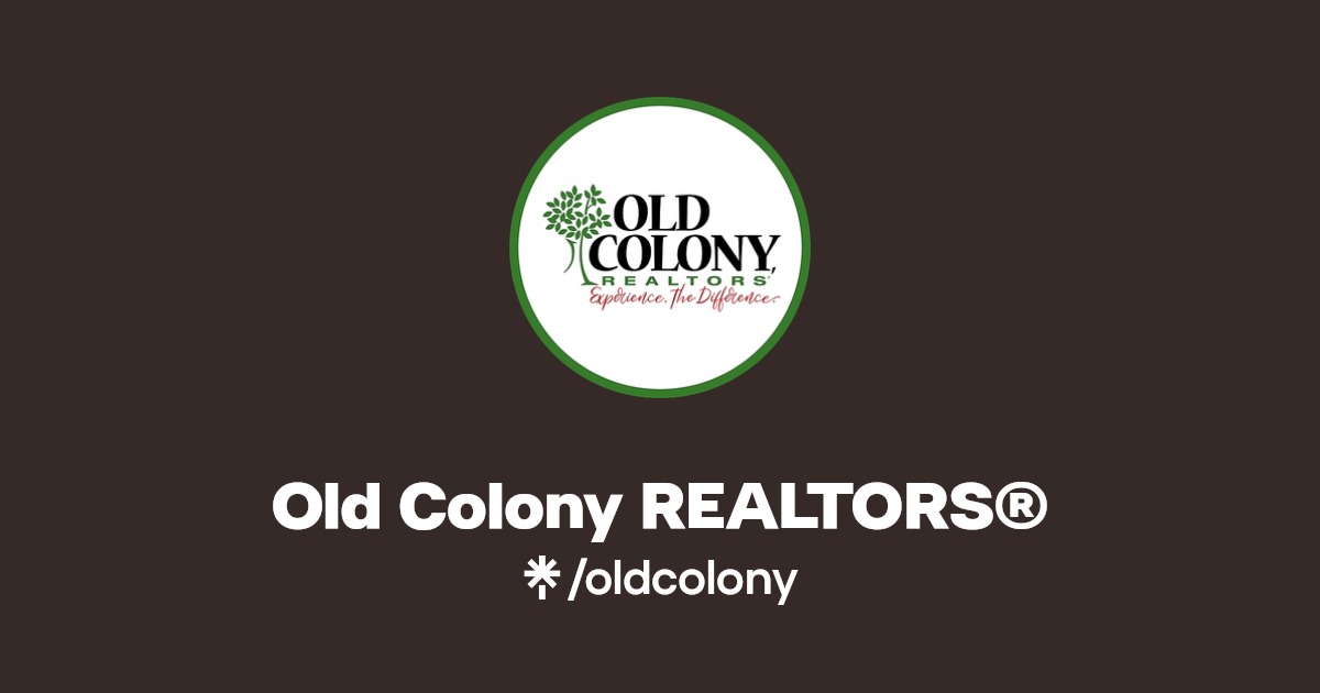 Old Colony REALTORS® Instagram, Facebook, TikTok Linktree