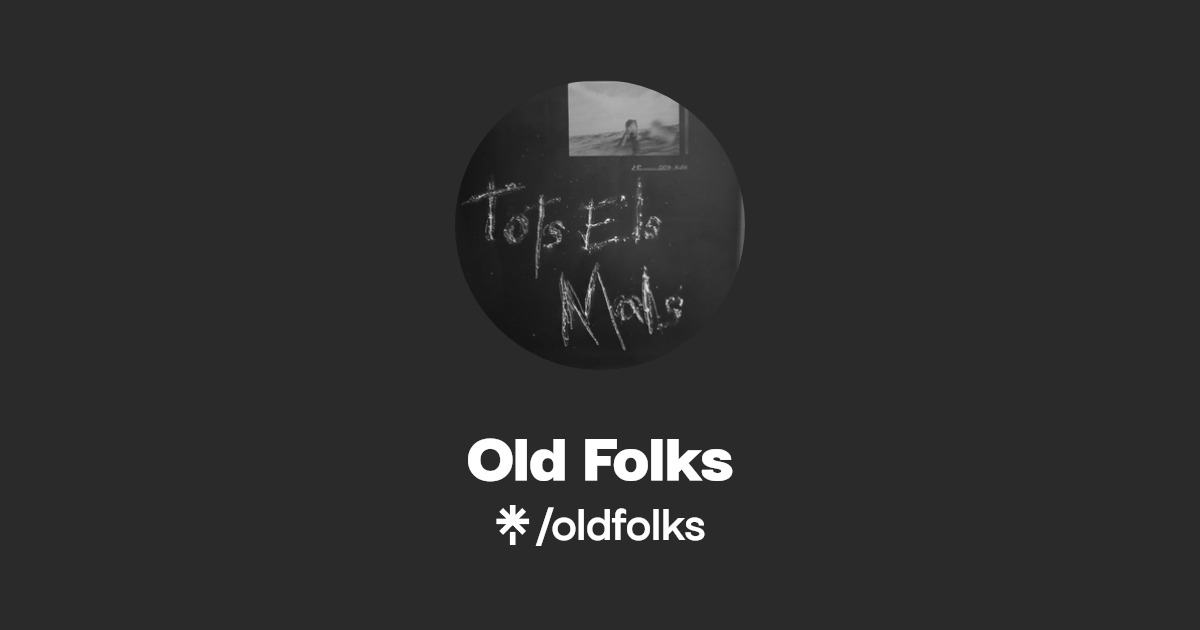 Old Folks Listen on YouTube, Spotify Linktree