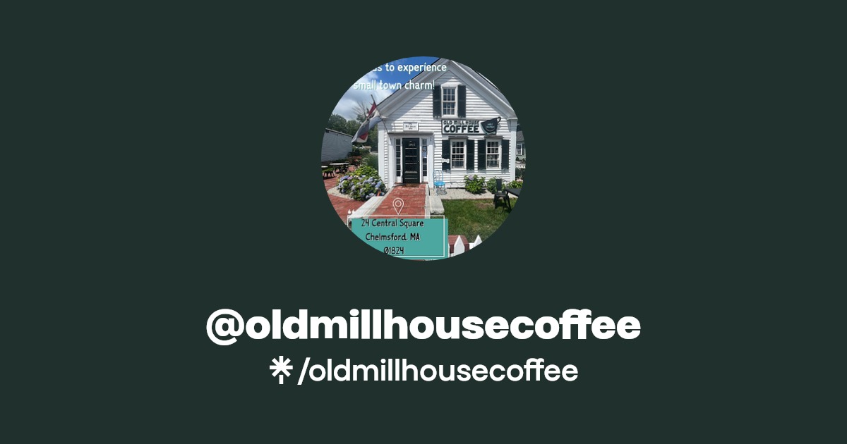 oldmillhousecoffee Instagram, Facebook Linktree