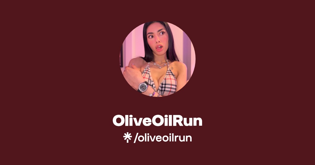OliveOilRun | Instagram | Linktree