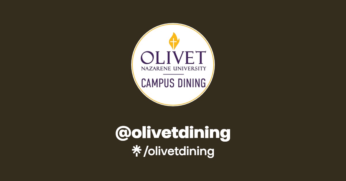 olivetdining Instagram, Facebook Linktree