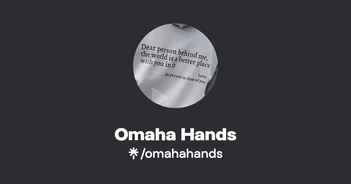 Omaha Hands - Find Omaha Hands Onlyfans - Linktree