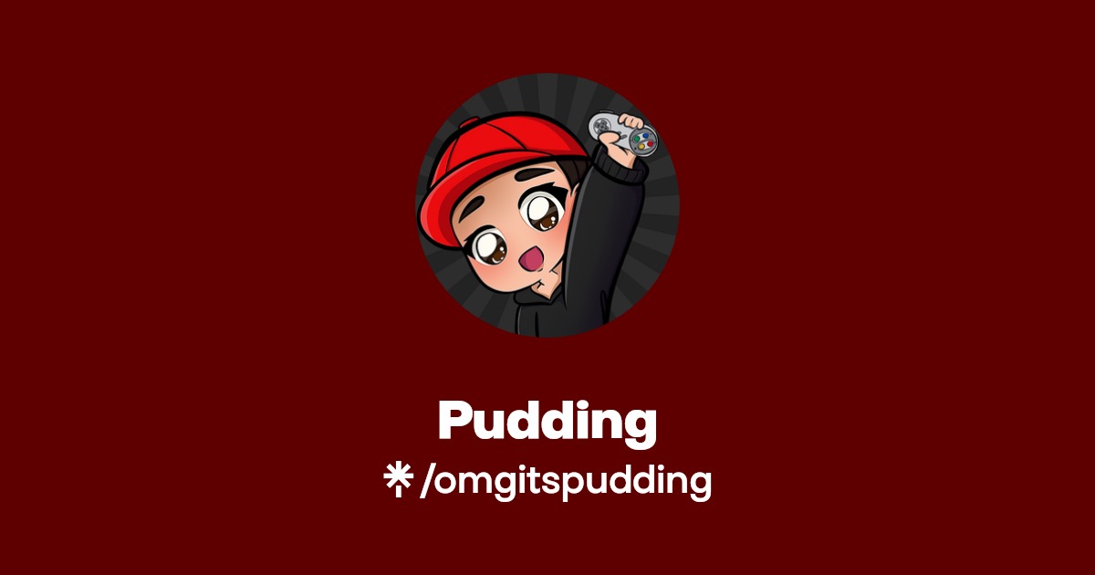 Pudding Instagram, TikTok, Twitch Linktree
