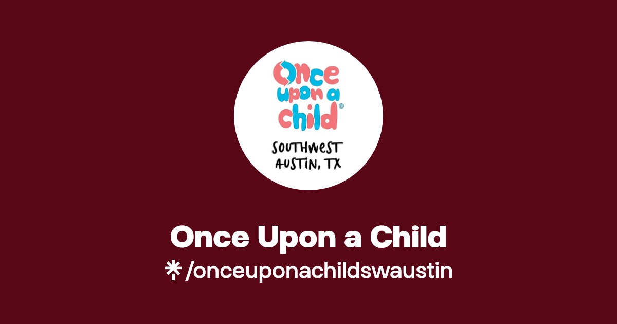 Once Upon a Child Instagram, Facebook, TikTok Linktree
