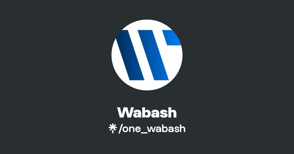 Wabash Instagram, Facebook Linktree