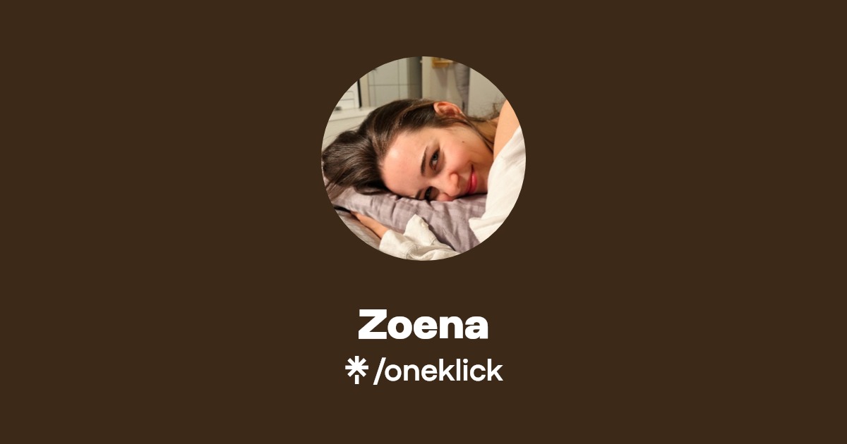 Zoena | Linktree