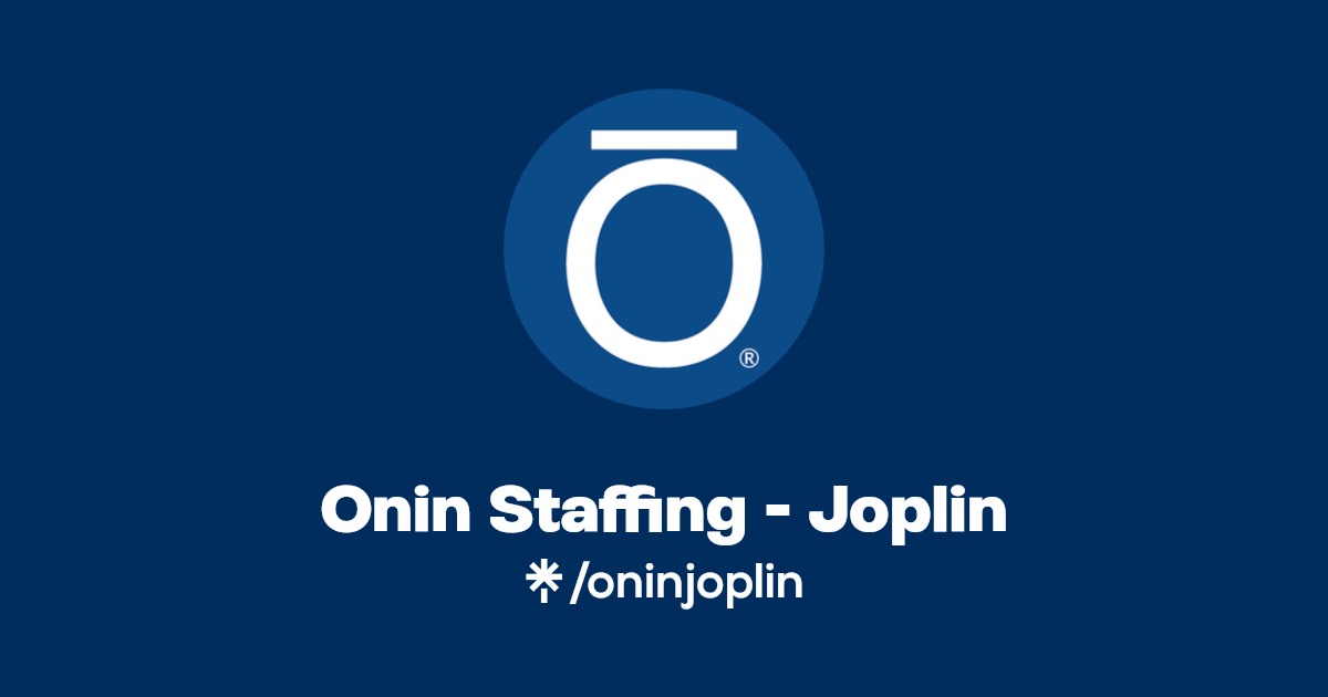Onin Staffing Joplin Facebook Linktree