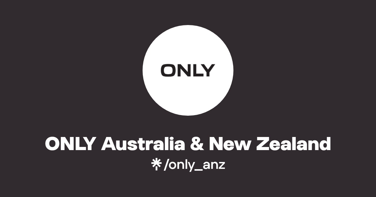 ONLY Australia & New Zealand | Instagram, Facebook, TikTok | Linktree
