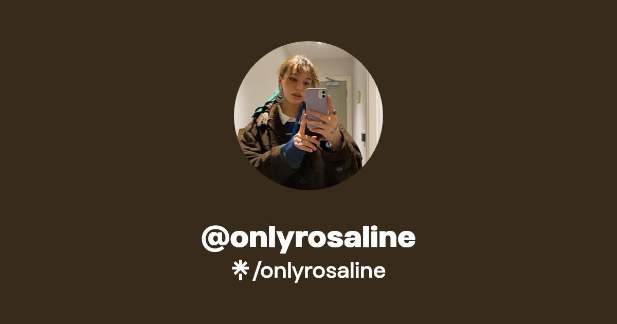 onlyrosaline - Find @onlyrosaline Onlyfans - Linktree