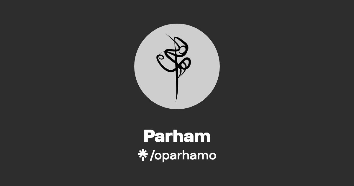 Parham Instagram Linktree