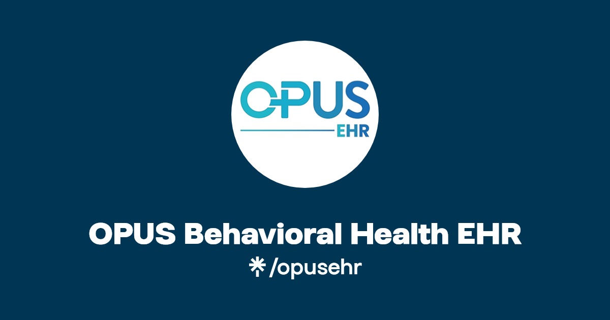 OPUS Behavioral Health EHR Instagram, Facebook Linktree