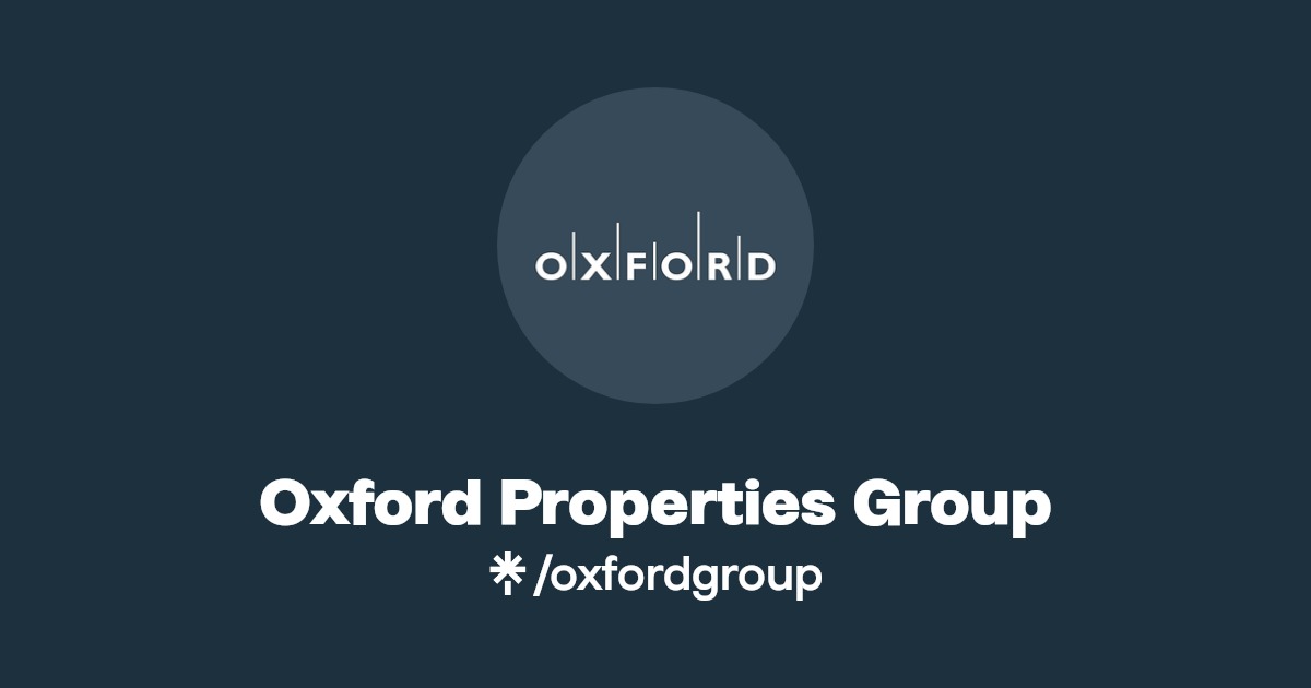 Oxford Properties Group Instagram Linktree