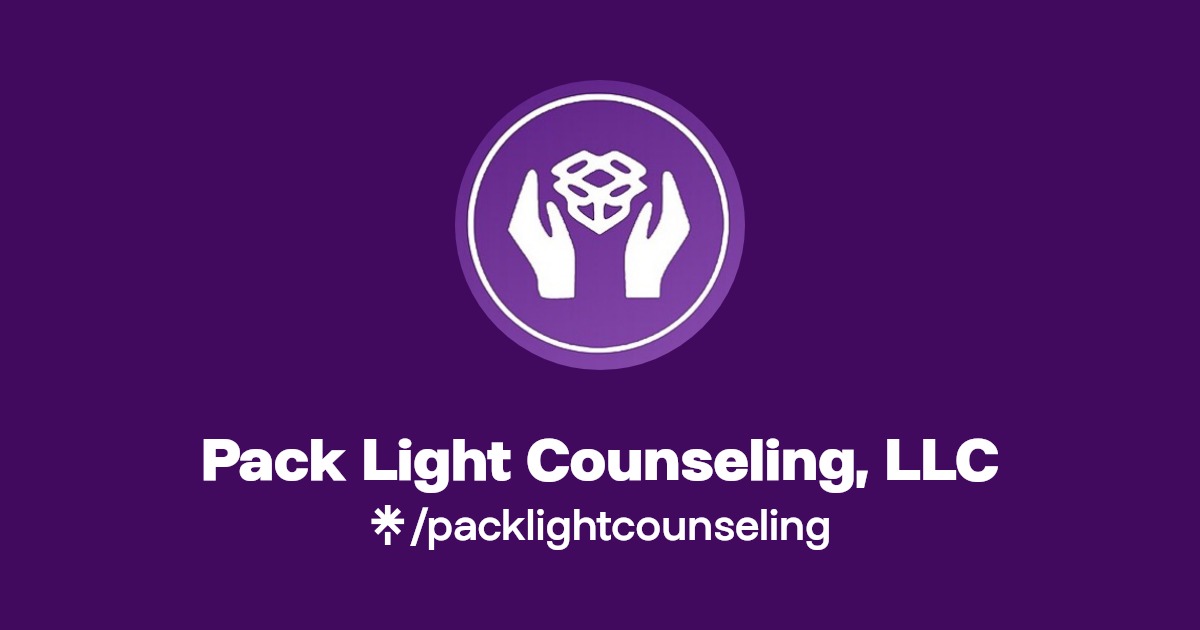 Pack Light Counseling, LLC Listen on YouTube, Spotify Linktree
