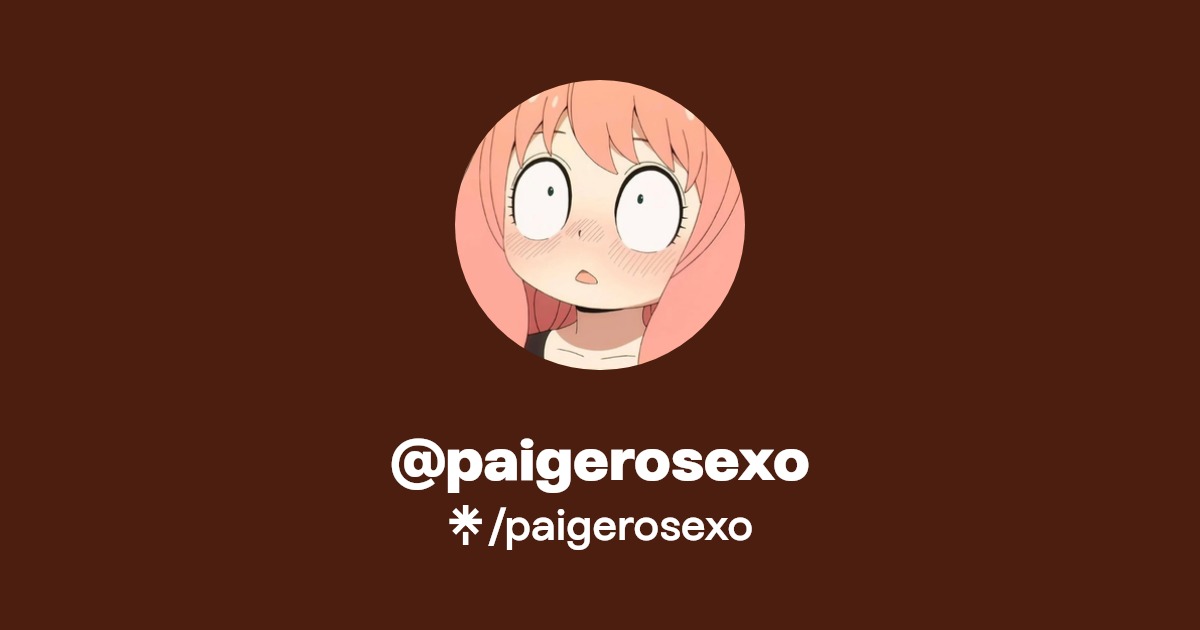 paigerosexo - Find @paigerosexo Onlyfans - Linktree