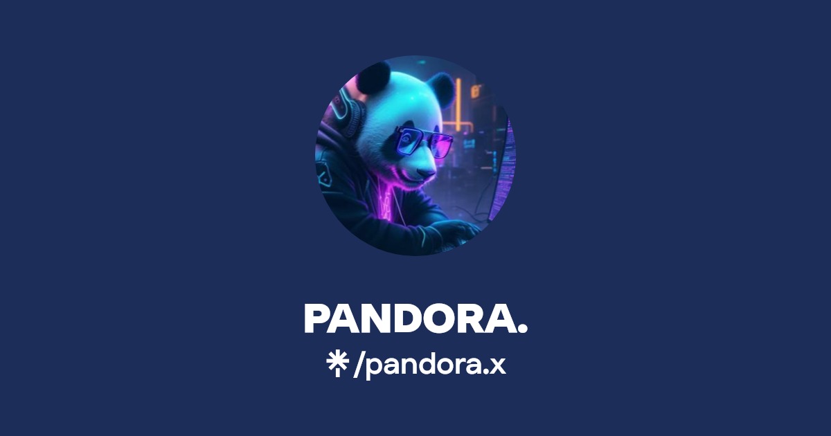 PANDORA. Instagram Linktree