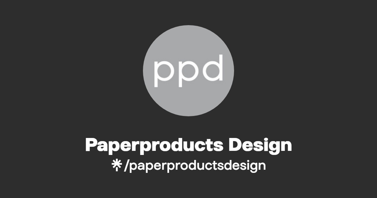 Paperproducts Design Linktree