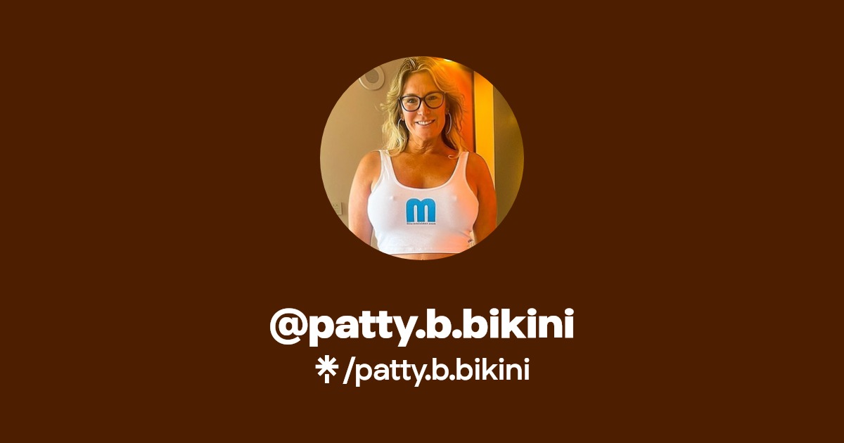 patty.b.bikini | Instagram, TikTok | Linktree