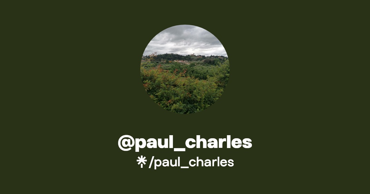 paul_charles Instagram Linktree