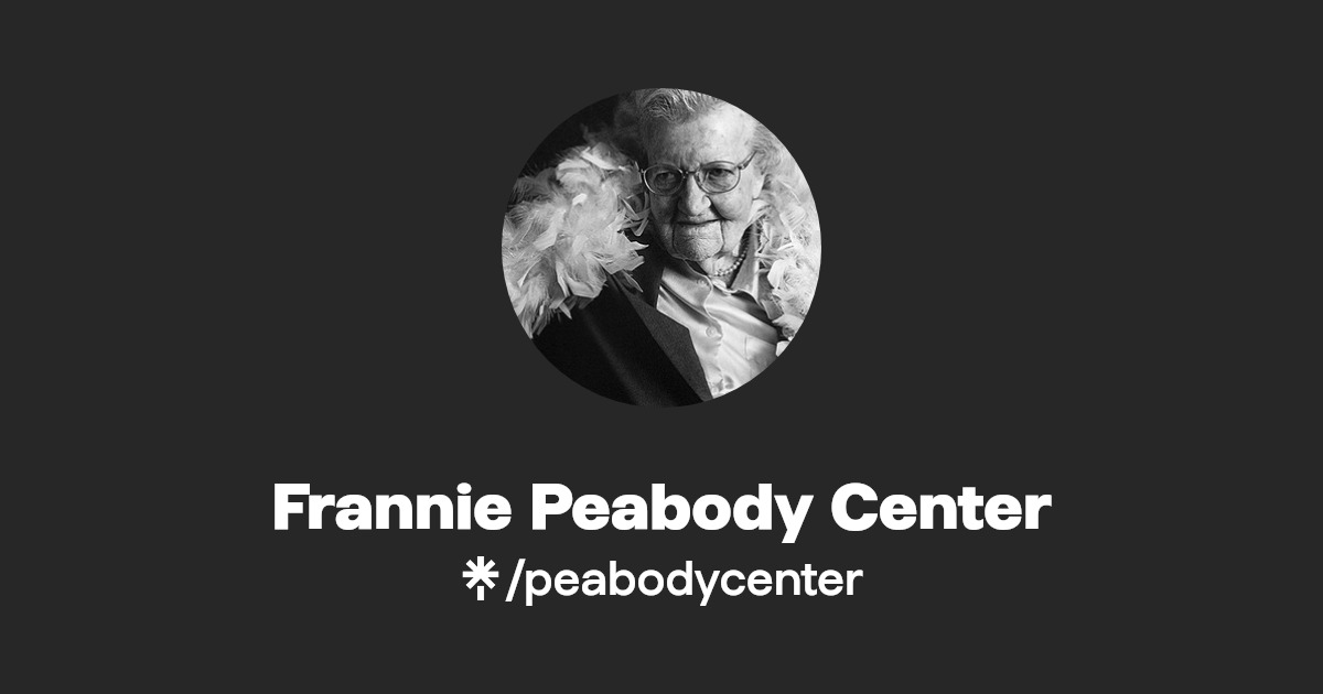 Frannie Peabody Center Instagram, Facebook Linktree