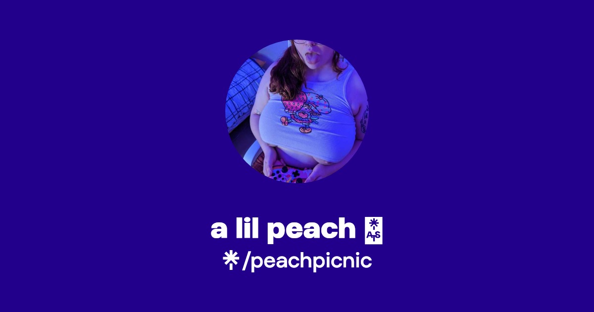 a lil peach 🍑 - Find a lil peach 🍑 Onlyfans - Linktree