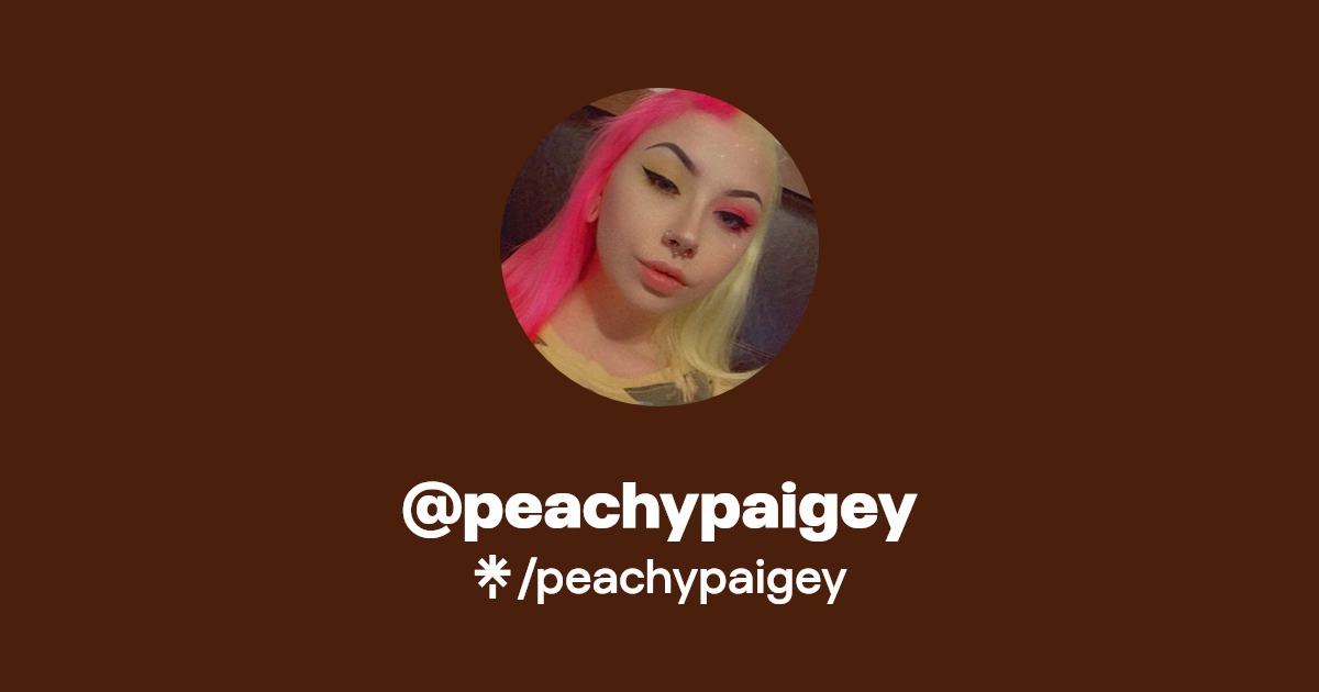 peachypaigey - Find @peachypaigey Onlyfans - Linktree