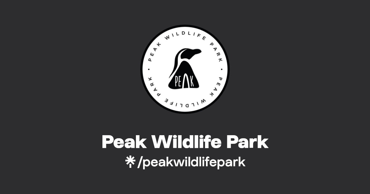 Peak Wildlife Park Instagram, Facebook, TikTok Linktree