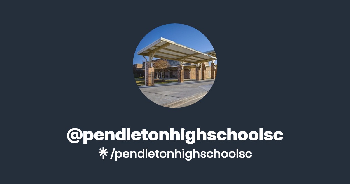 pendletonhighschoolsc Instagram, Facebook Linktree
