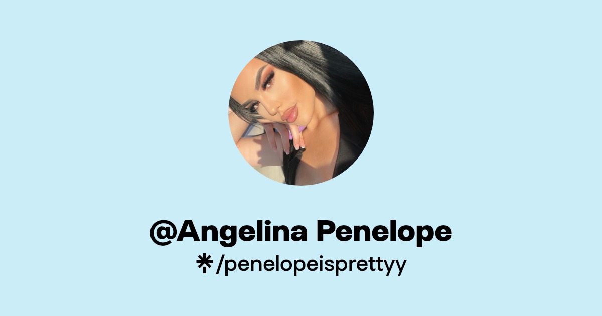 @Angelina Penelope - Find @Angelina Penelope Onlyfans - Linktree