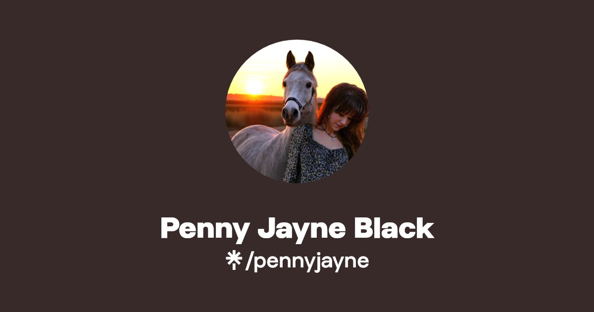 Penny Jayne Black | Instagram, Facebook | Linktree