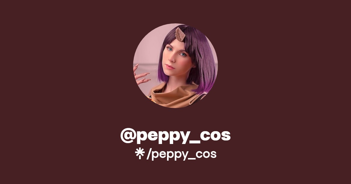peppy_cos - Find @peppy_cos Onlyfans - Linktree