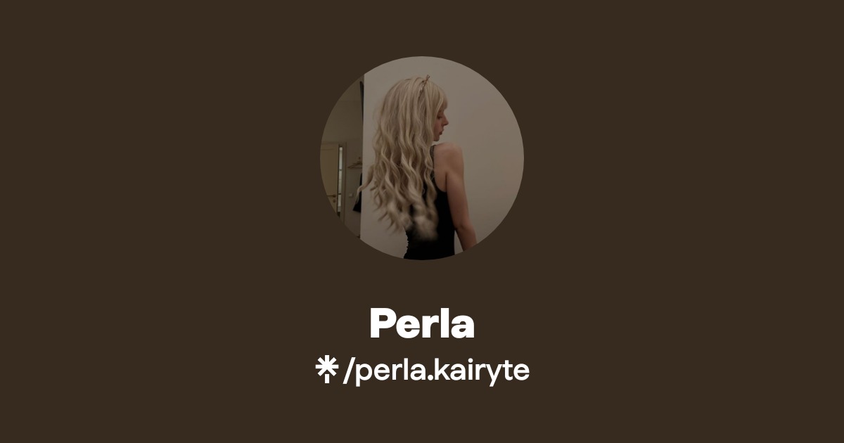 Perla - Find Perla Onlyfans - Linktree