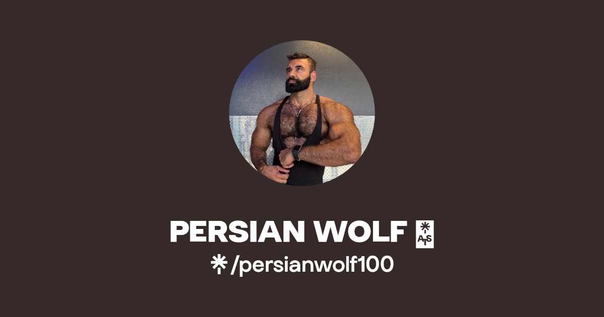 PERSIAN WOLF 🐺 | Instagram, TikTok | Linktree