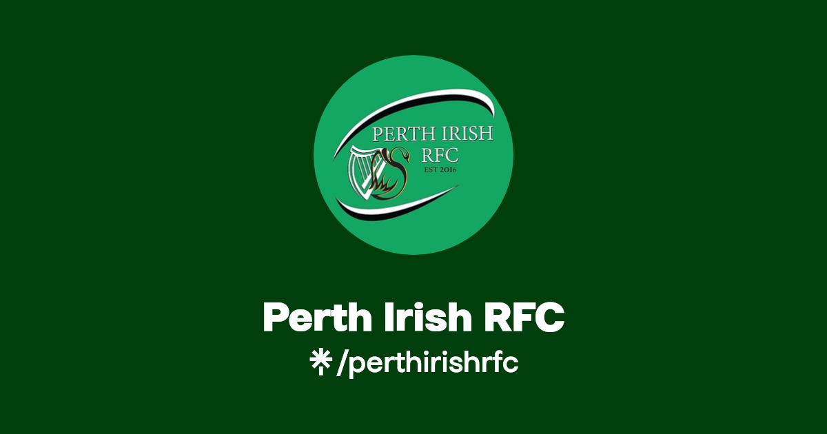 Perth Irish RFC Instagram, Facebook Linktree